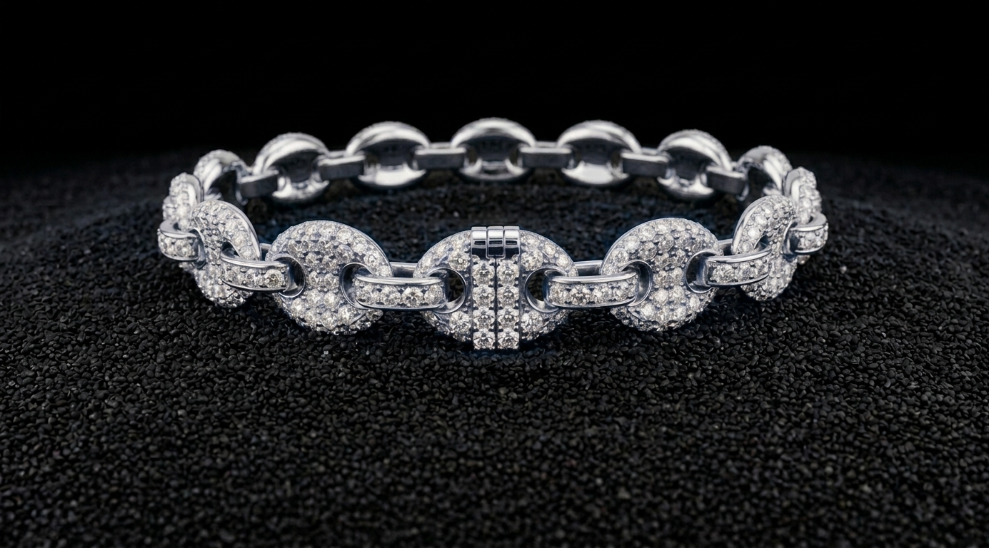 10mm gc chain with lock box full diamonds 10mm gc chain with lock box full diamonds