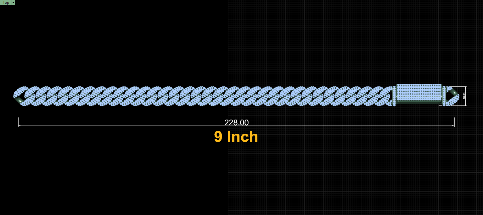 10mm wide full lock box cuban link chain preview06 10mm wide full lock box cuban link chain preview06