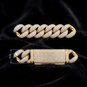 10mm wide full lock box cuban link chain preview22