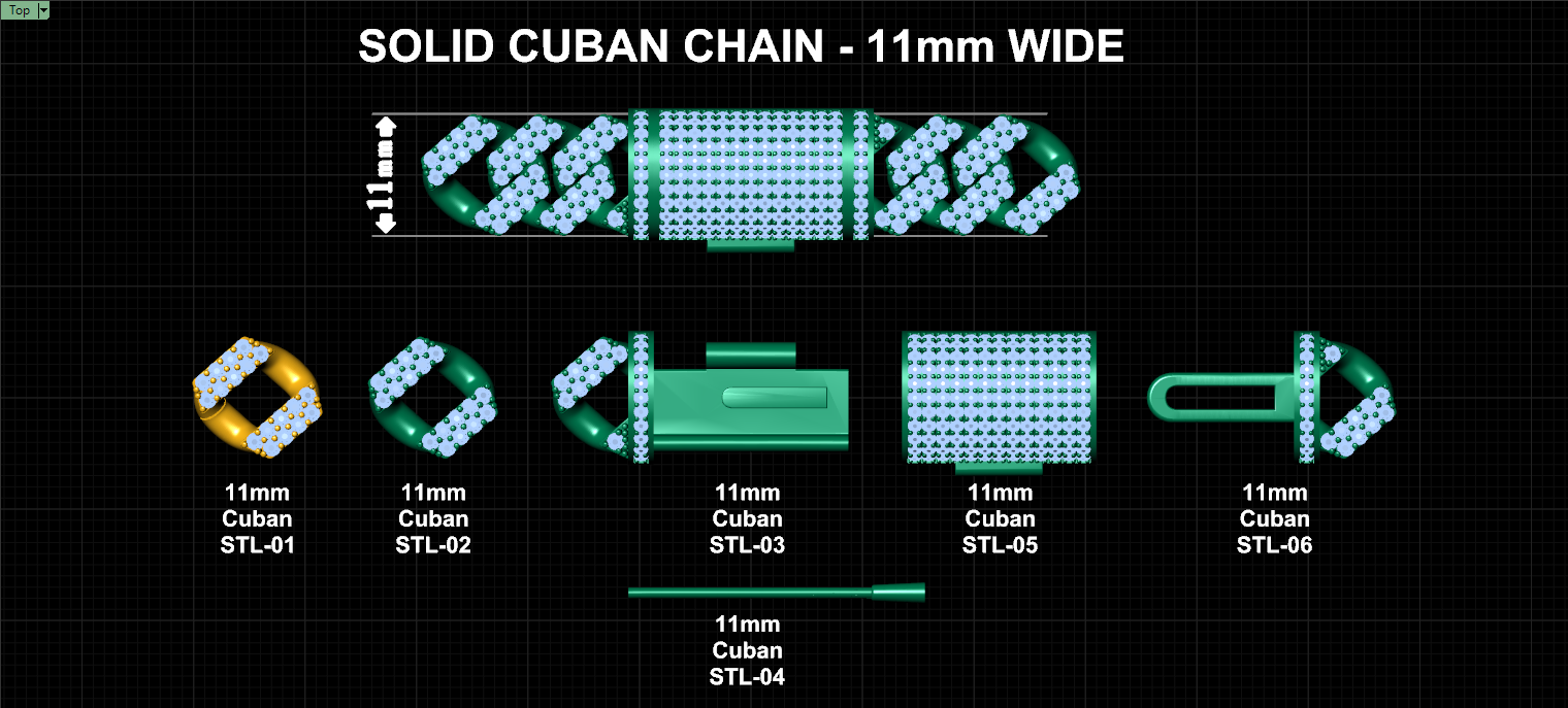 11mm cuban chain bracelet full diamond preview01 11mm cuban chain bracelet full diamond preview01