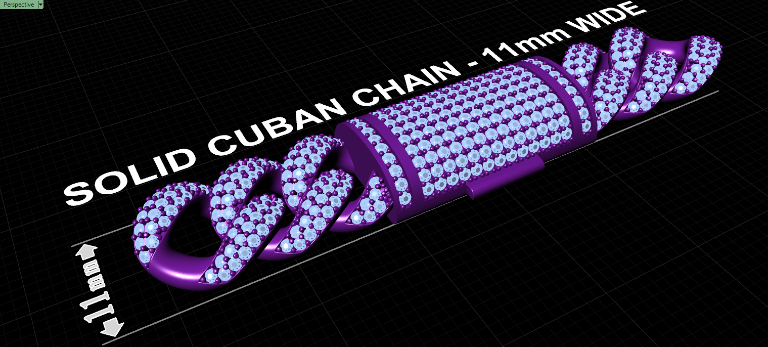11mm cuban chain bracelet full diamond preview05 11mm cuban chain bracelet full diamond preview05
