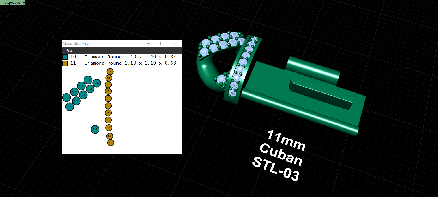 11mm cuban chain bracelet full diamond preview10 11mm cuban chain bracelet full diamond preview10