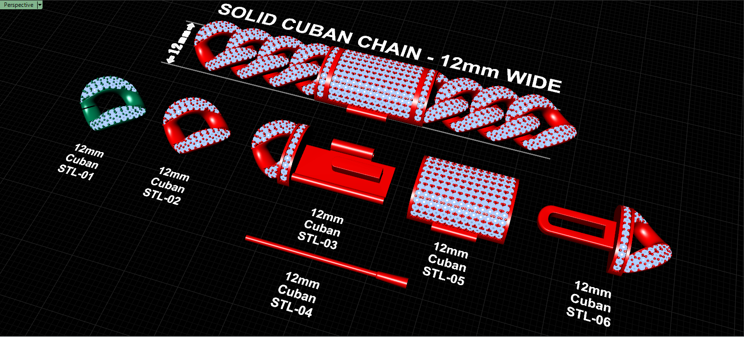 12mm cuban chain bracelet full diamond preview02 12mm cuban chain bracelet full diamond preview02