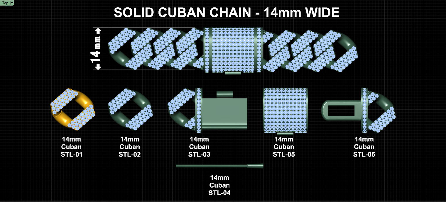 14mm cuban chain bracelet full diamond preview01 14mm cuban chain bracelet full diamond preview01