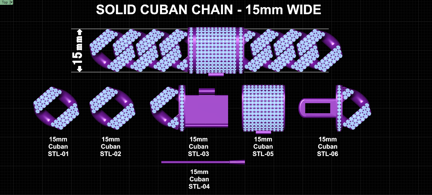 15mm cuban chain bracelet full diamond preview01 15mm cuban chain bracelet full diamond preview01
