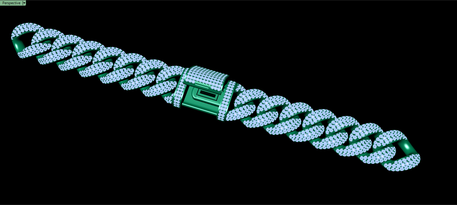 16mm cuban chain bracelet full diamond preview09 16mm cuban chain bracelet full diamond preview09