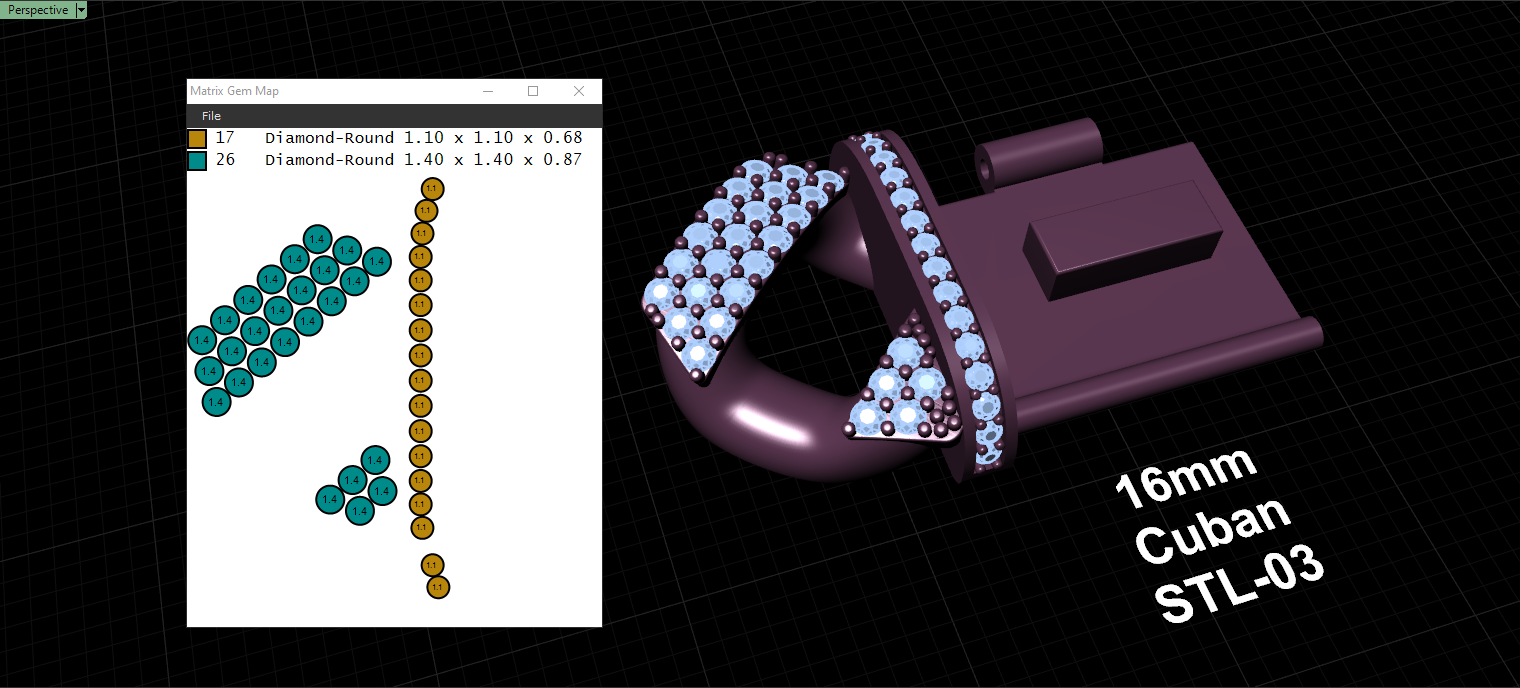 16mm cuban chain bracelet full diamond preview10 16mm cuban chain bracelet full diamond preview10