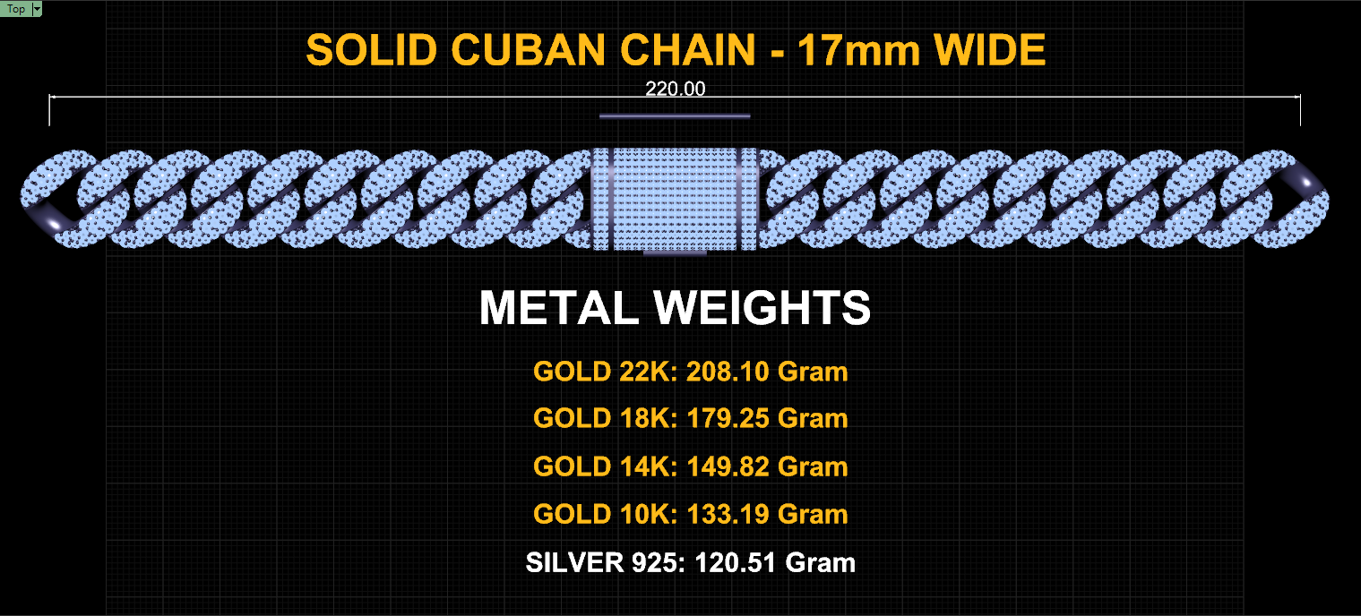 17mm cuban chain bracelet full diamond preview01 17mm cuban chain bracelet full diamond preview01