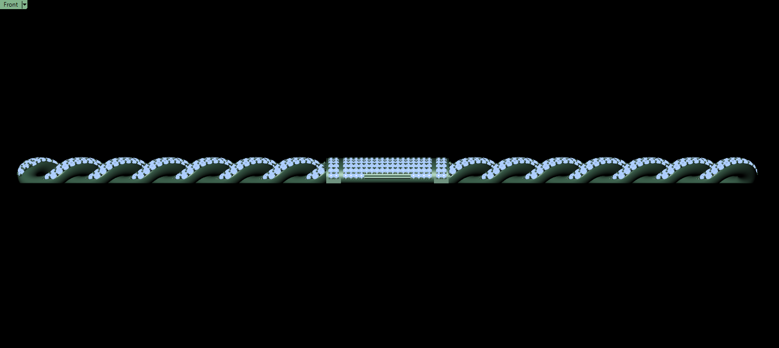 18mm cuban chain bracelet full diamond preview03 18mm cuban chain bracelet full diamond preview03