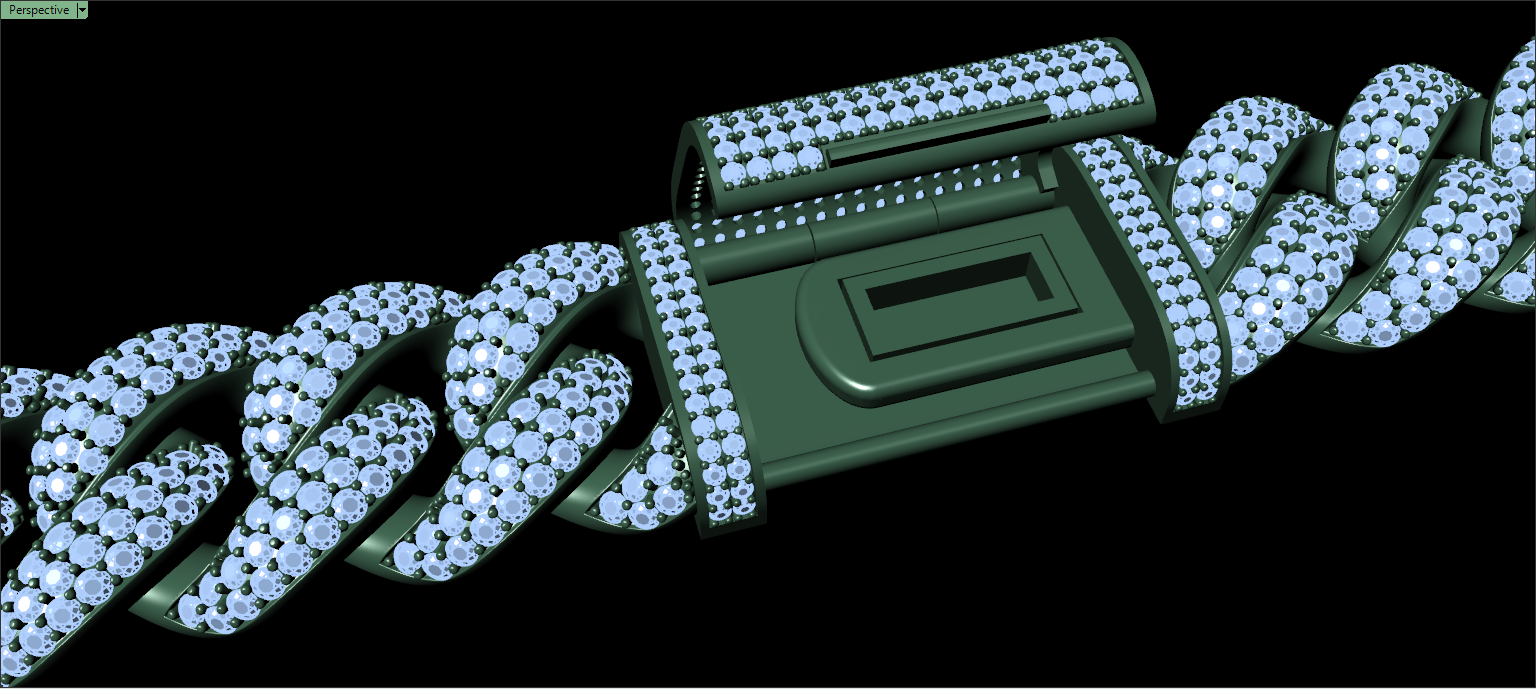 18mm cuban chain bracelet full diamond preview09 18mm cuban chain bracelet full diamond preview09