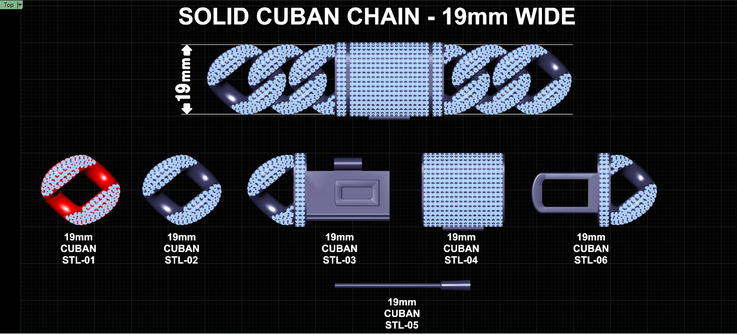 19mm cuban chain bracelet full diamond preview01 19mm cuban chain bracelet full diamond preview01