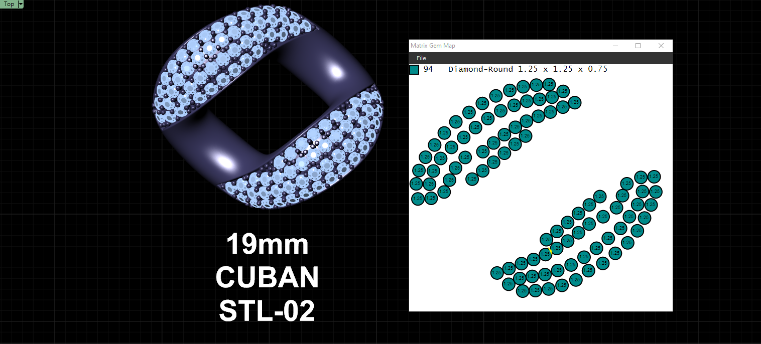 19mm cuban chain bracelet full diamond preview08 19mm cuban chain bracelet full diamond preview08