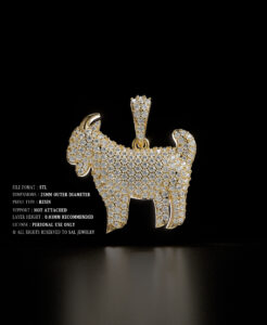 goat pendant