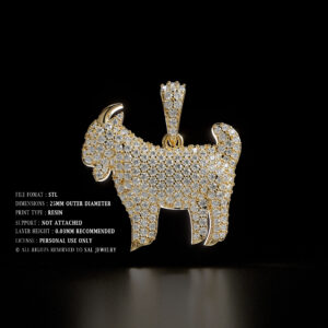 goat pendant