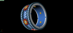 inner diameter 17mm men gear ring in high