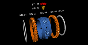 inner diameter 20 mm men gear ring in high