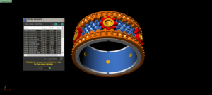 inner diameter 20 mm men gear ring in high
