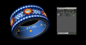 inner diameter 21mm men gear ring in high