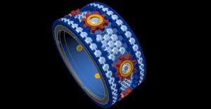 inner diameter 21mm men gear ring in high