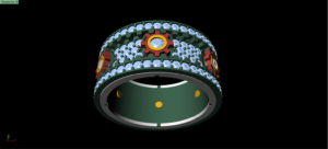 men gear ring in high size 12 us 3d print model