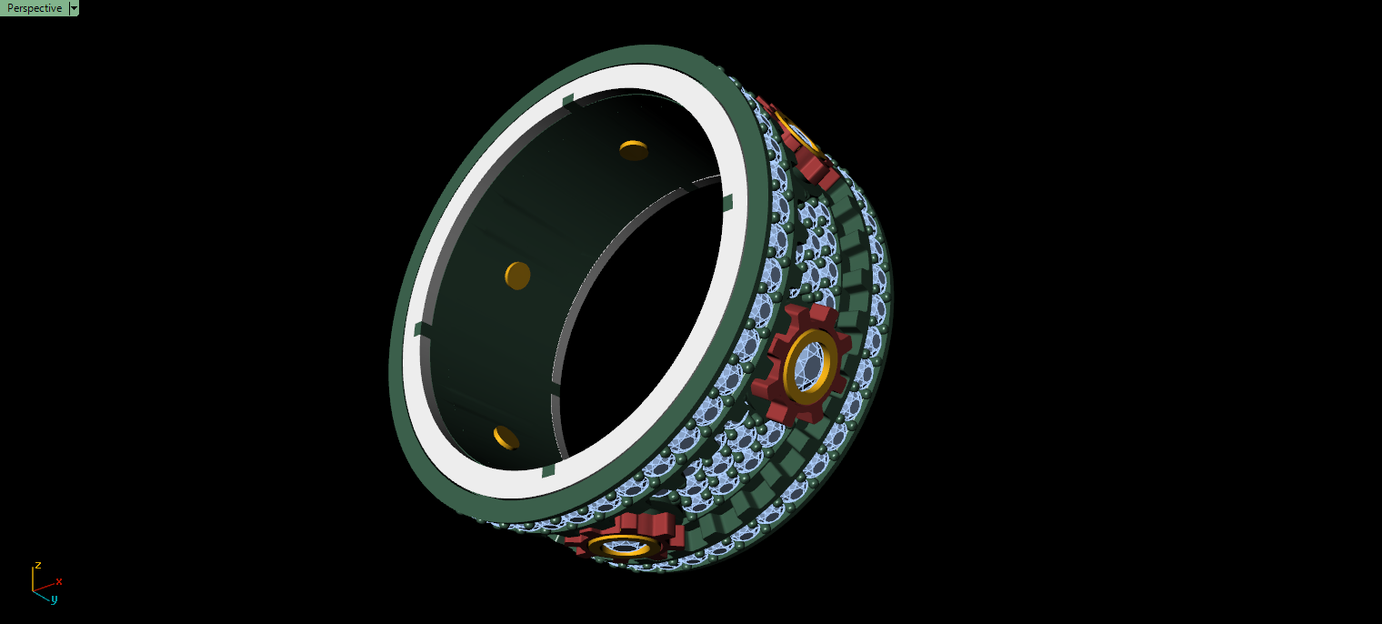 men gear ring in high size 12 us 3d print model men gear ring in high size 12 us 3d print model