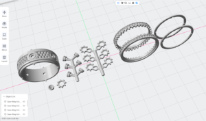 men gear ring in high size 13 us