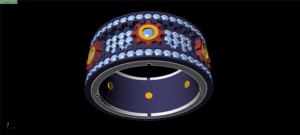 men gear ring in high size 14 us