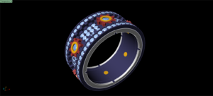 men gear ring in high size 14 us