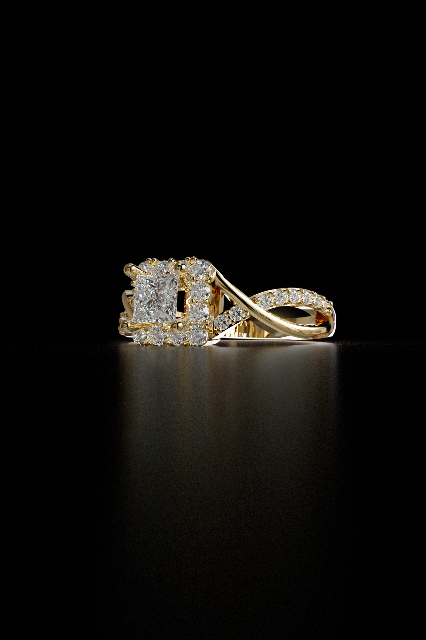 luxury engagement ring stl – sler004 luxury engagement ring stl – sler004