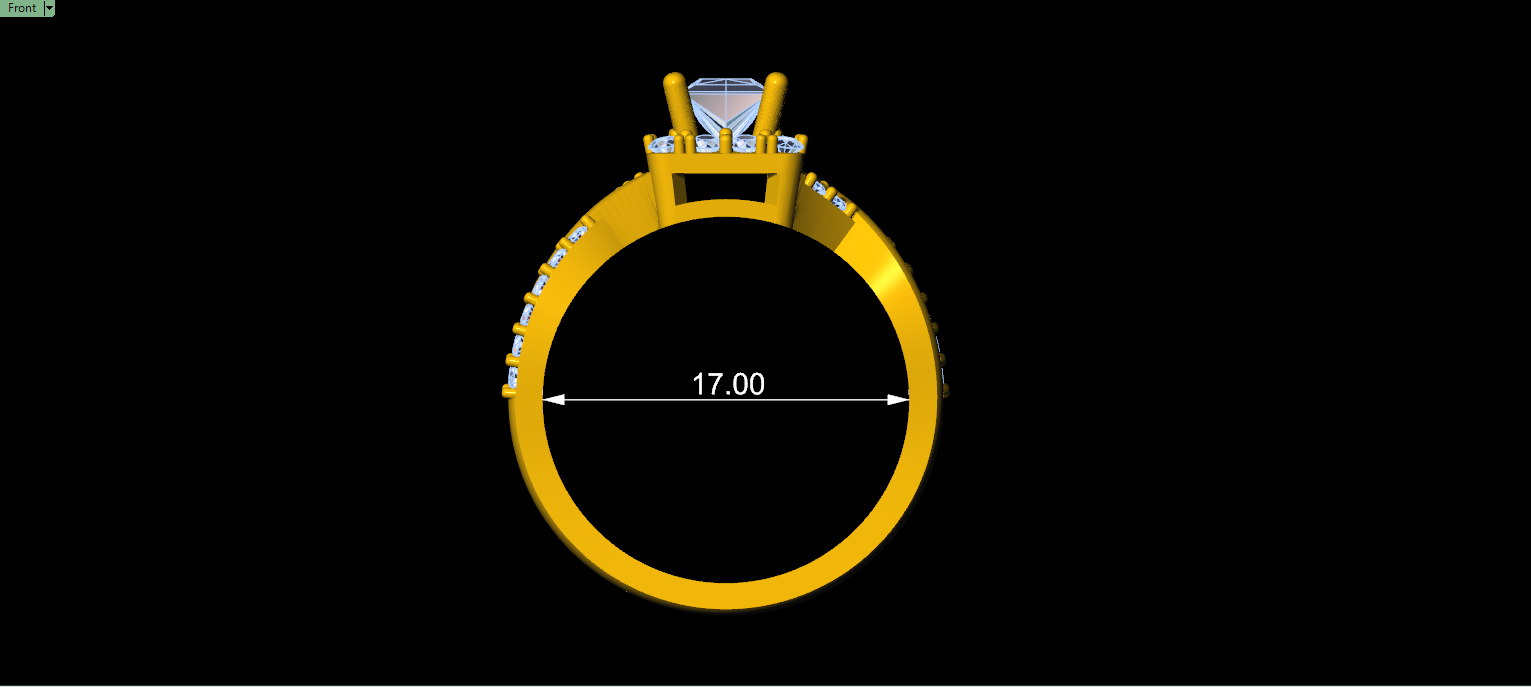 luxury engagement ring stl – sler004 luxury engagement ring stl – sler004