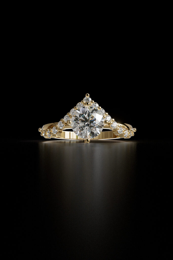 luxury engagement ring 006 stl diamond ring 3d model sal jewelry 01