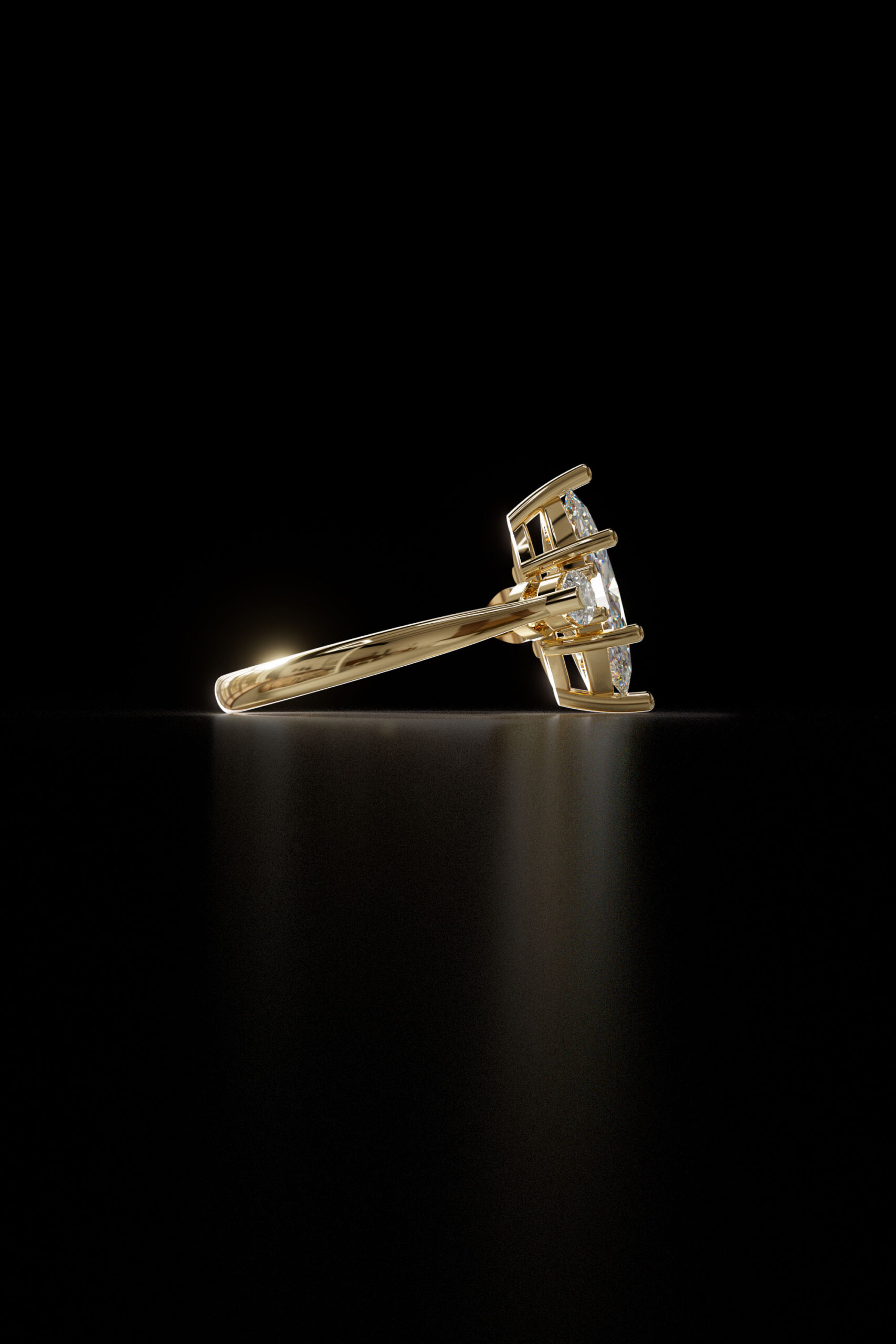 luxury engagement ring stl – sler007 luxury engagement ring stl – sler007