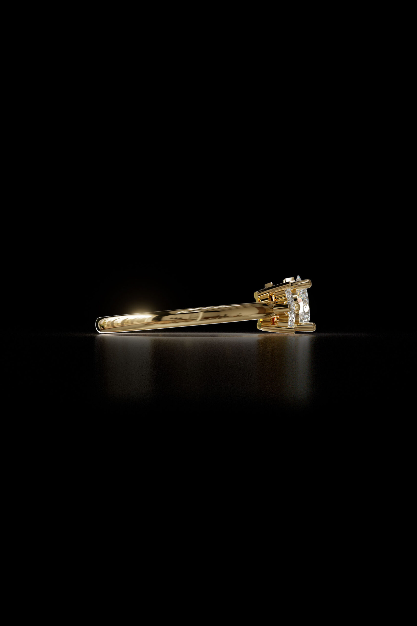 luxury engagement ring stl – sler008 luxury engagement ring stl – sler008