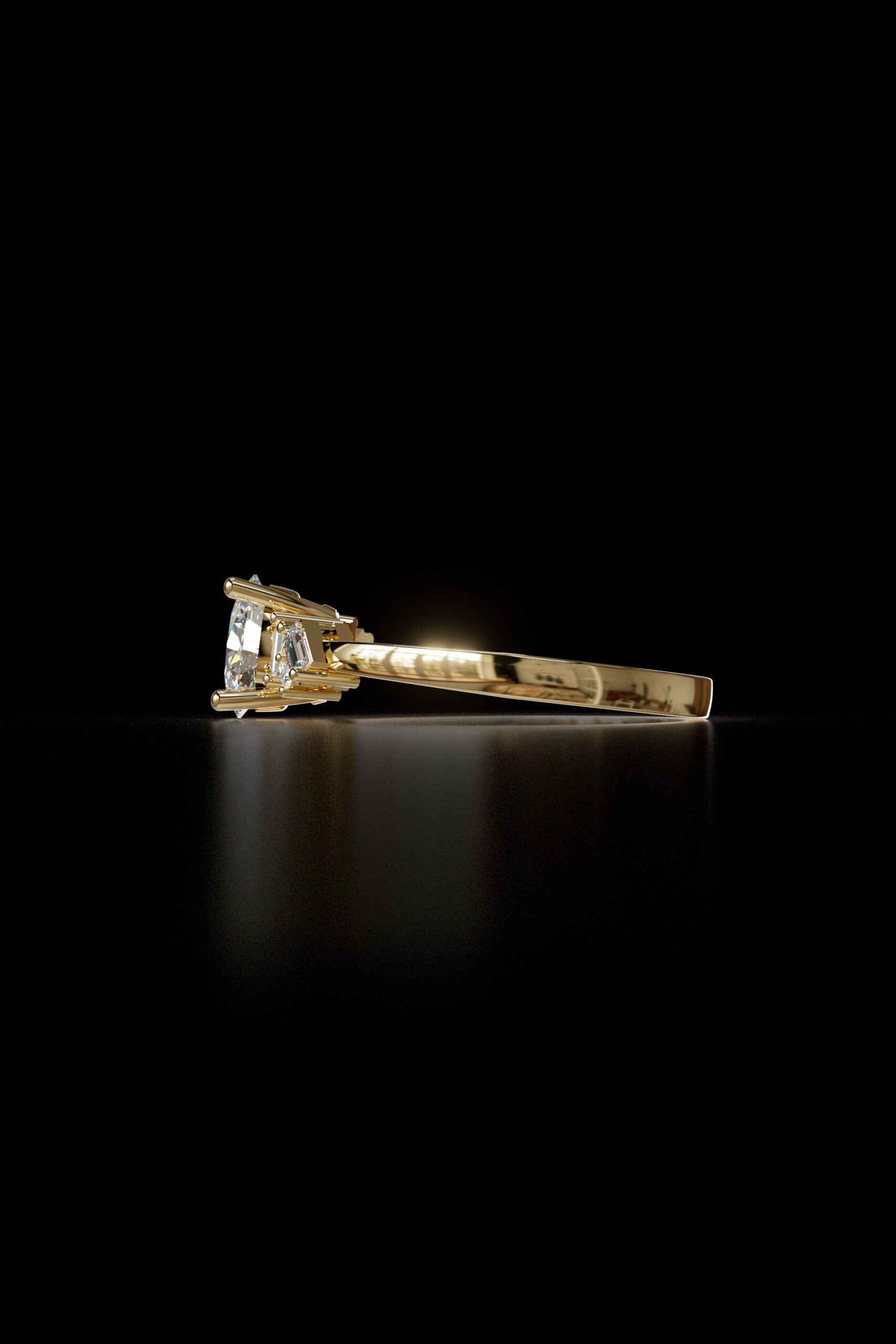 luxury engagement ring stl – sler009 luxury engagement ring stl – sler009