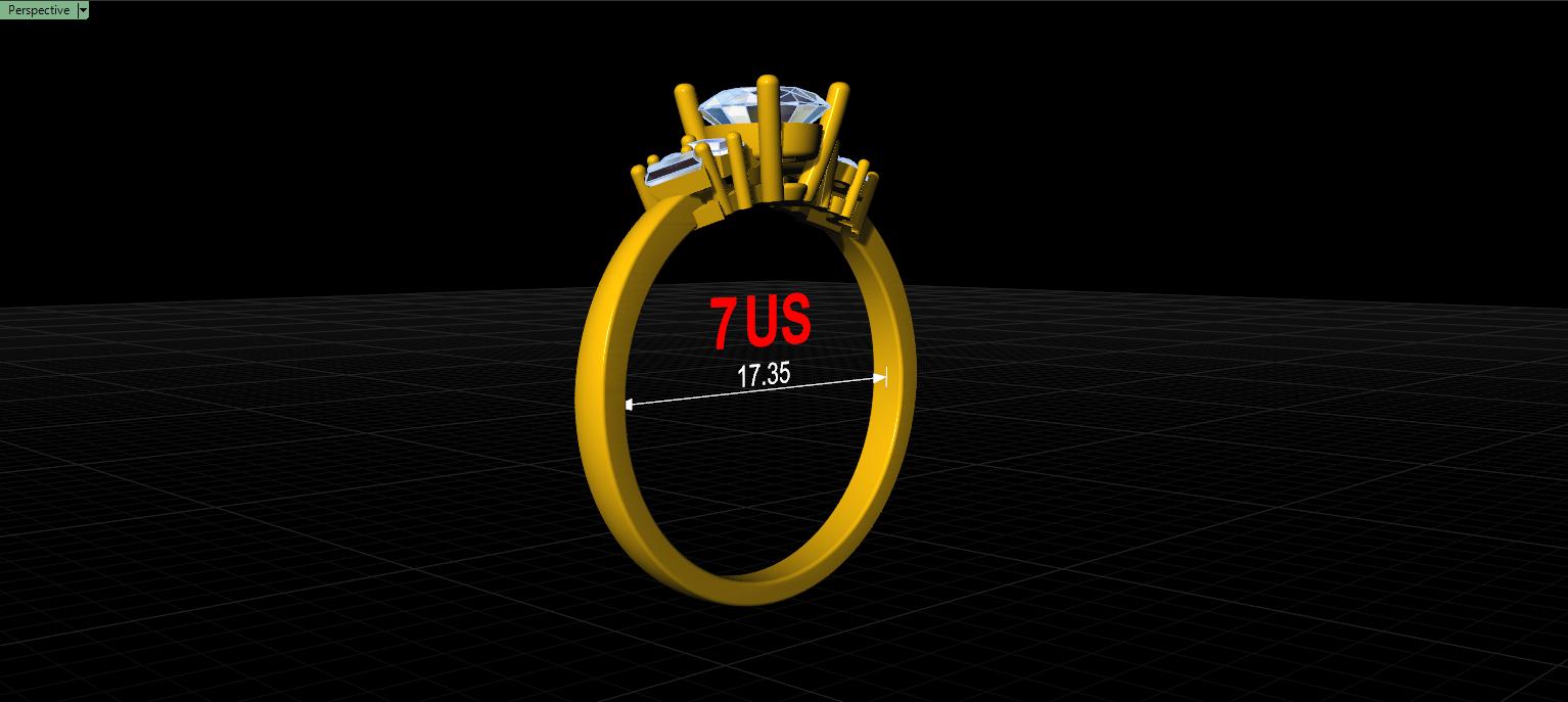 luxury engagement ring stl – sler009 luxury engagement ring stl – sler009