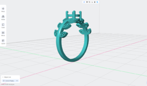 luxury engagement ring stl – sler011