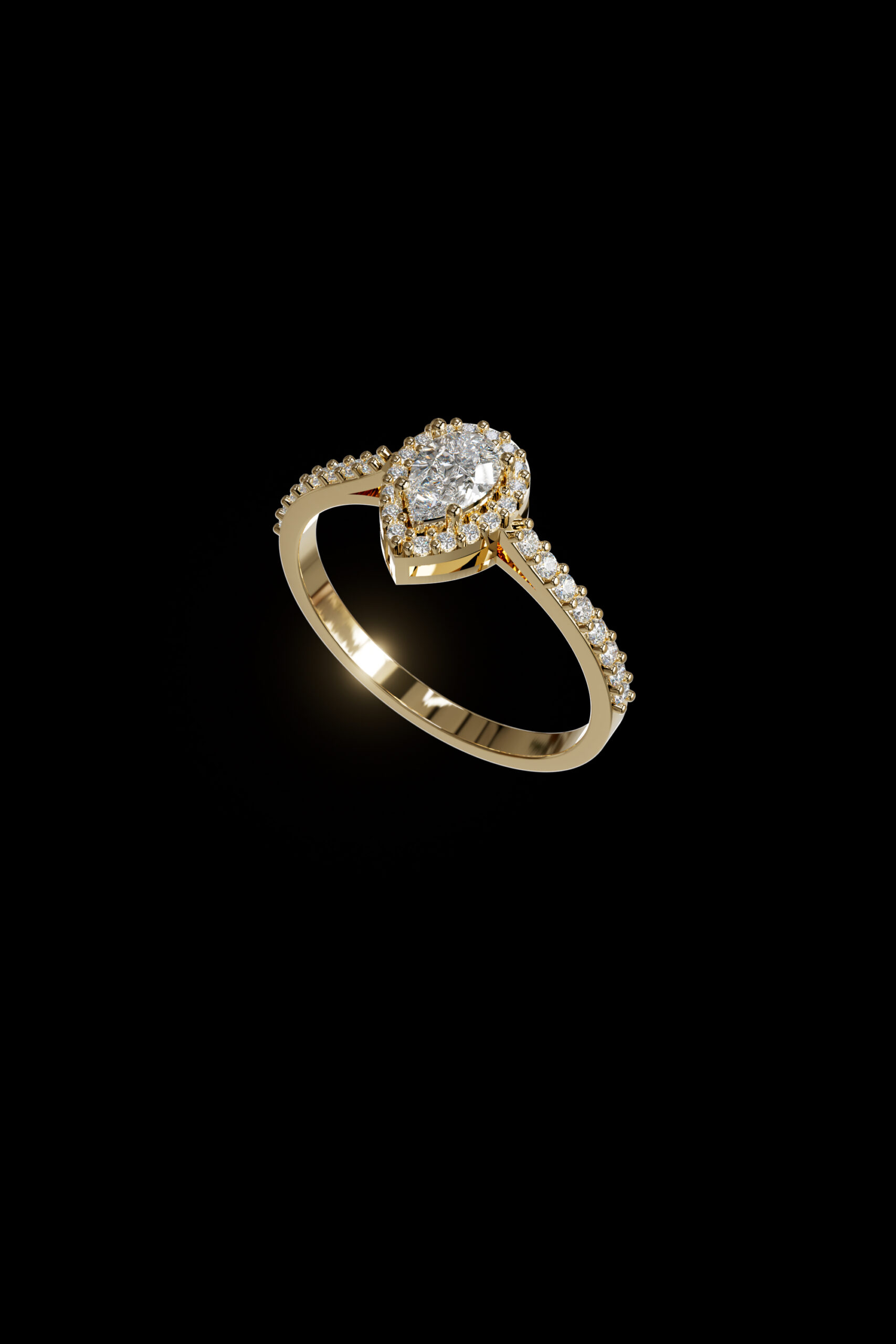 luxury engagement ring stl – sler012 luxury engagement ring stl – sler012