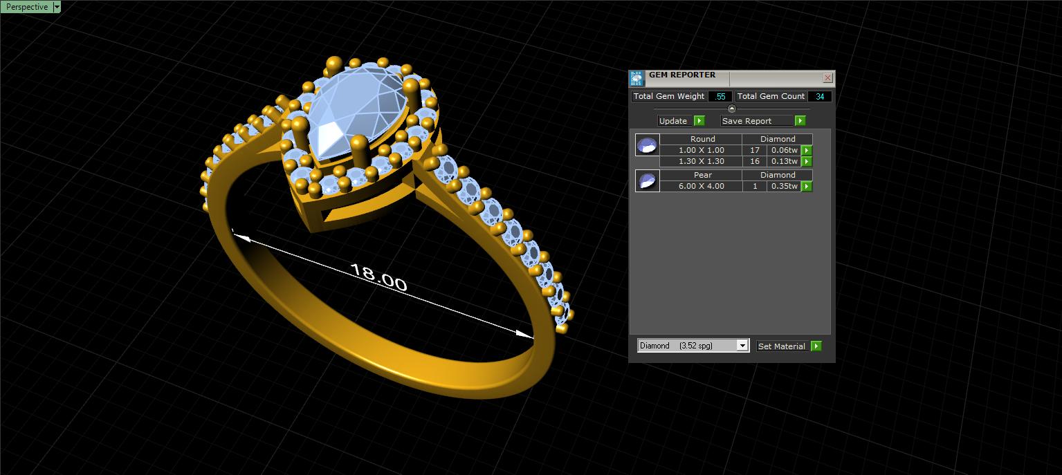 luxury engagement ring stl – sler012 luxury engagement ring stl – sler012