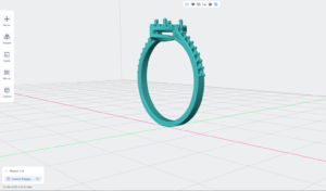 luxury engagement ring stl – sler012