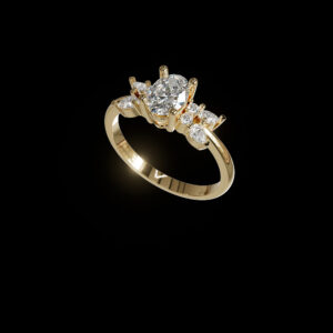 luxury engagement ring stl – sler013