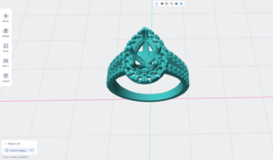 luxury engagement ring stl – sler014