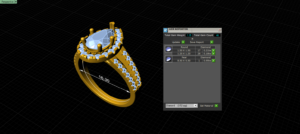 luxury engagement ring stl – sler014