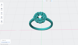 luxury engagement ring stl – sler015