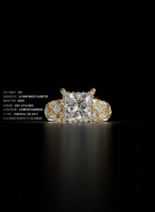 luxury engagement ring stl – sler017