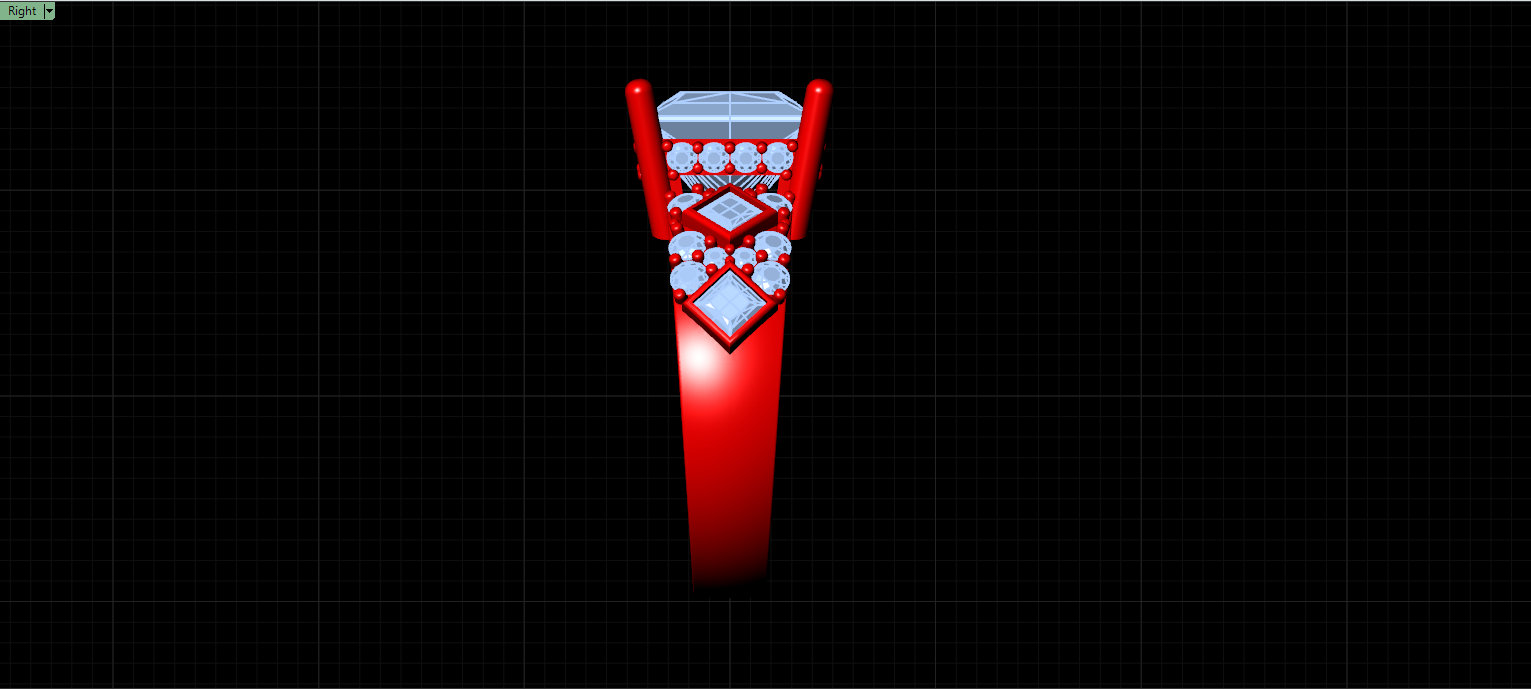 luxury engagement ring stl – sler017 luxury engagement ring stl – sler017