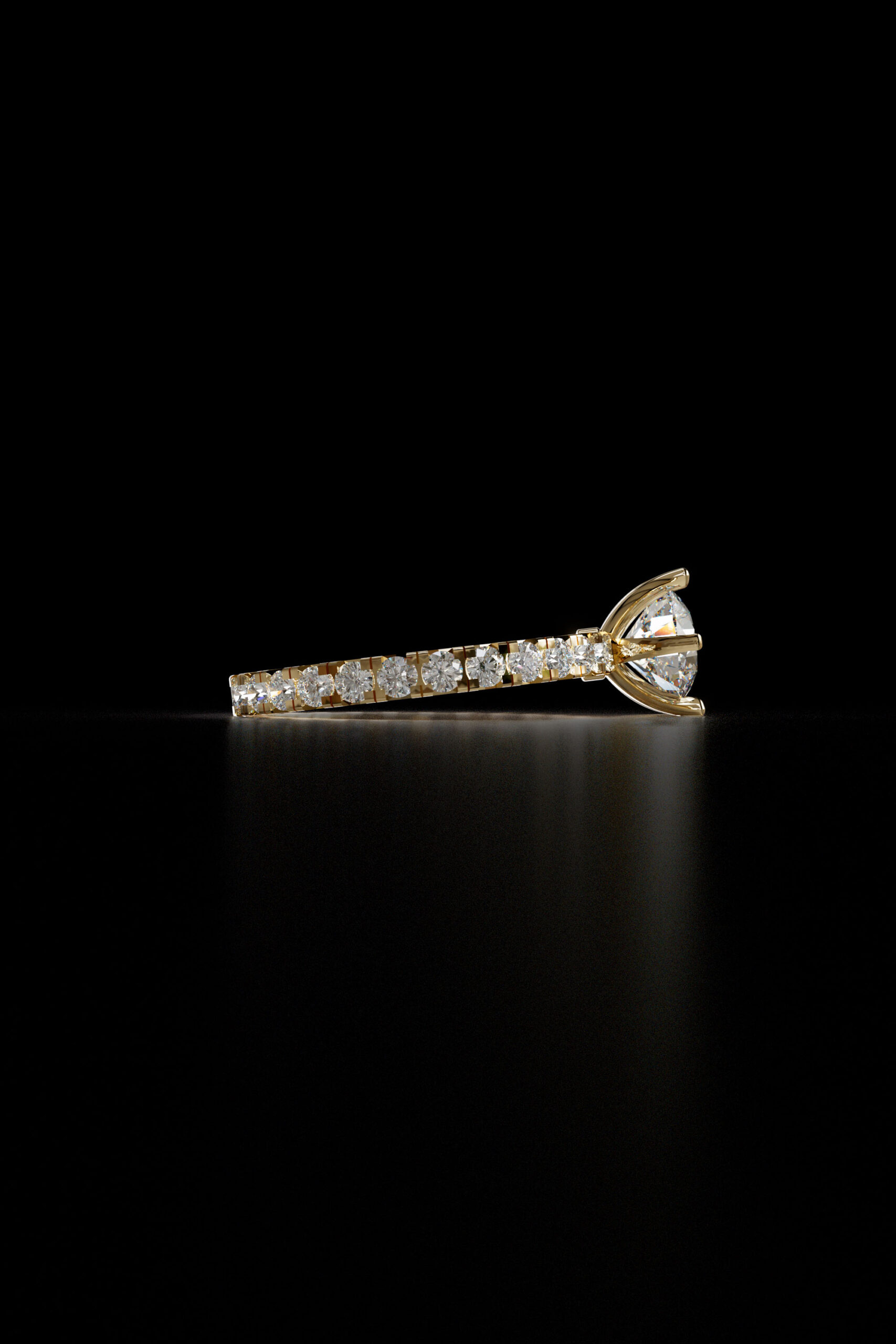 luxury engagement ring stl – sler019 luxury engagement ring stl – sler019