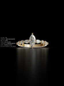 luxury engagement ring stl – sler020
