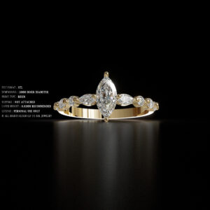 luxury engagement ring stl – sler020
