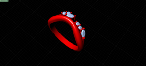 luxury engagement ring stl – sler021