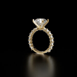 luxury engagement ring stl – sler002